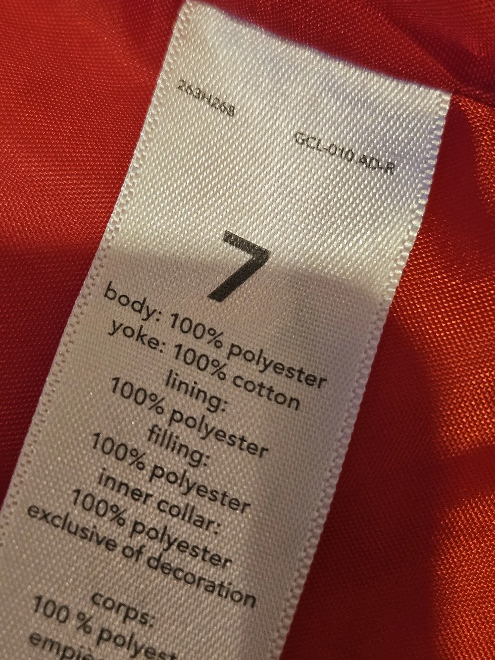 Boy's Carter's Red Puffer Vest Size 7